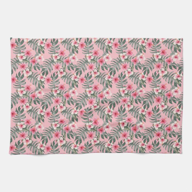 Flowers Are The Stars Of The Earth Tea Towel (Horizontal)