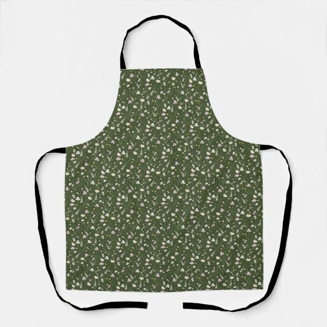 Flowers Are The Universal Language Of Beauty Apron (Front)