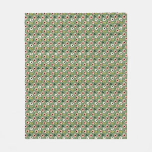 Flowers Are The Words Of The Earth Fleece Blanket