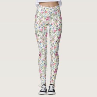 Flowers Are The Words Of The Earth Leggings