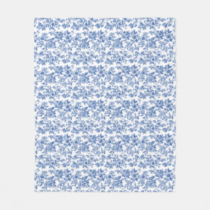 Flowers Are The World's Most Beautiful Language Fleece Blanket