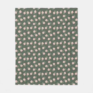 Flowers Are The World's Most Beautiful Language Fleece Blanket
