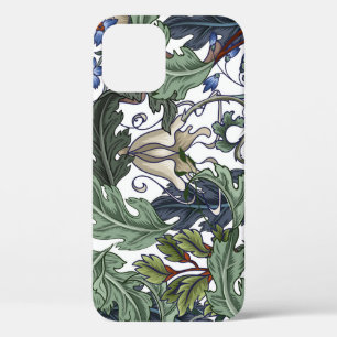 Flowers, art deco, modern, seamless. iPhone 12 case