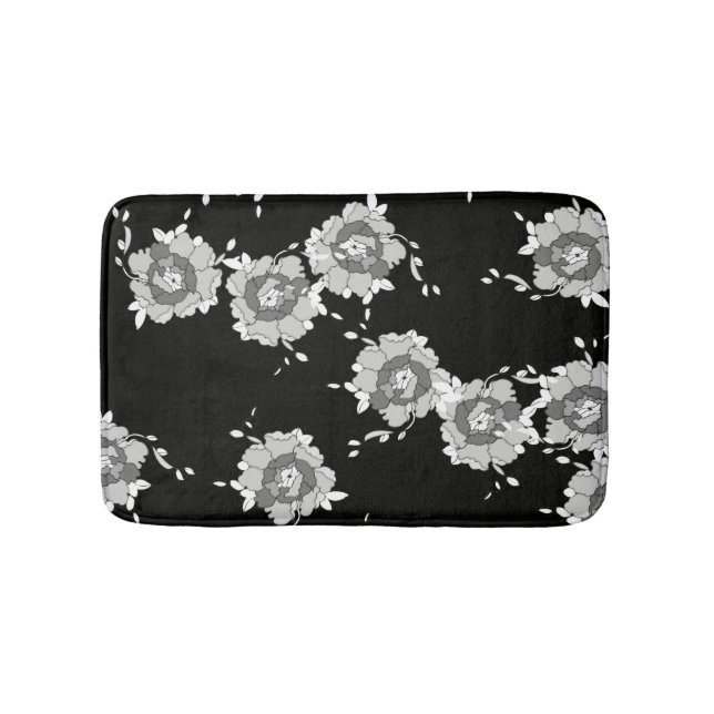 flowers bath mat (Front)