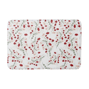 Flowers Bath Mats