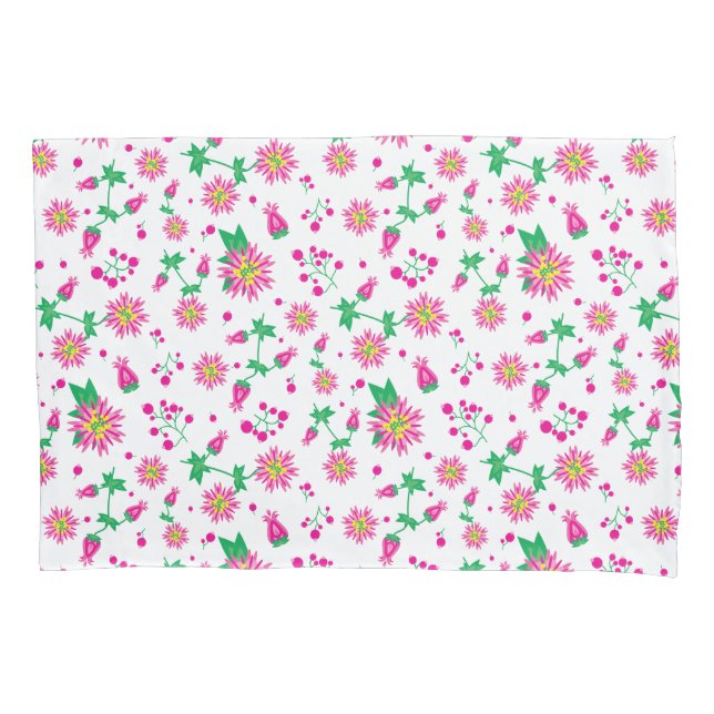 Flowers & Berries Pillowcase (Front)
