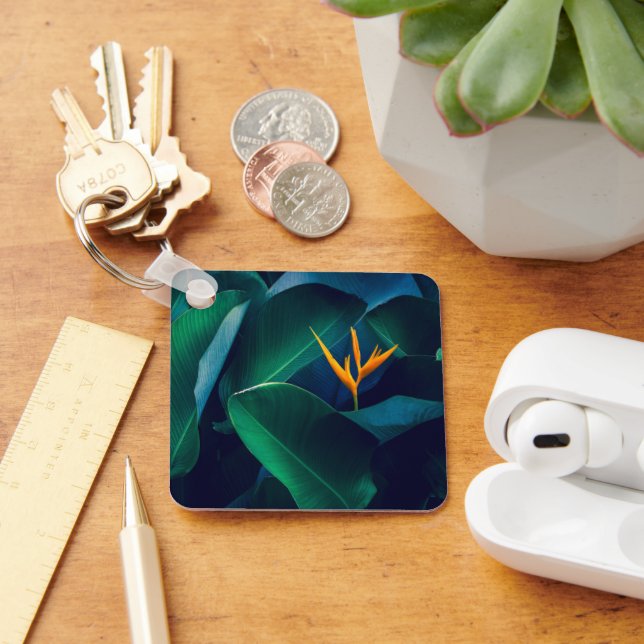 Flowers | Bird of Paradise Key Ring (Desk)