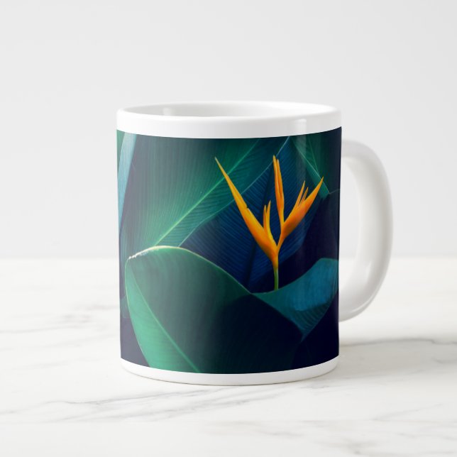 Flowers | Bird of Paradise Large Coffee Mug (Front Right)