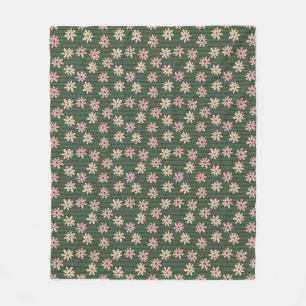 Flowers Bloom For Their Own Joy Fleece Blanket