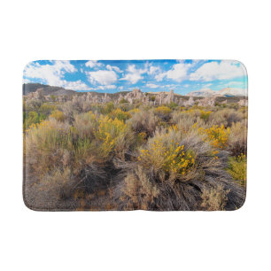 Flowers Blooming Sagebrush California Bath Mat