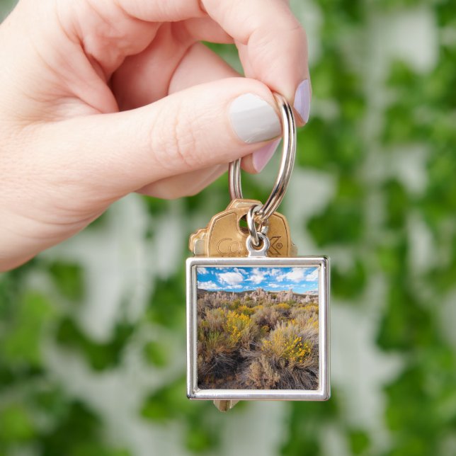 Flowers | Blooming Sagebrush California Key Ring (Hand)