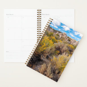 Flowers Blooming Sagebrush California Planner