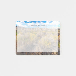 Flowers   Blooming Sagebrush California Post-it Notes