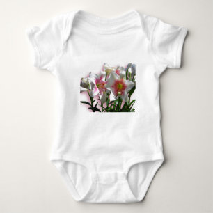 Flowers Blossoms Spring Garden Love Shower Party Baby Bodysuit