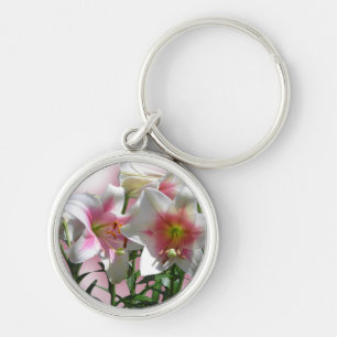 Flowers Blossoms Spring Garden Love Shower Party Key Ring
