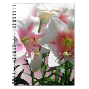 Flowers Blossoms Spring Garden Love Shower Party Notebook
