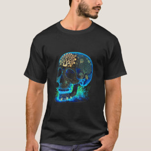 Flowers Blue Skill T-Shirt