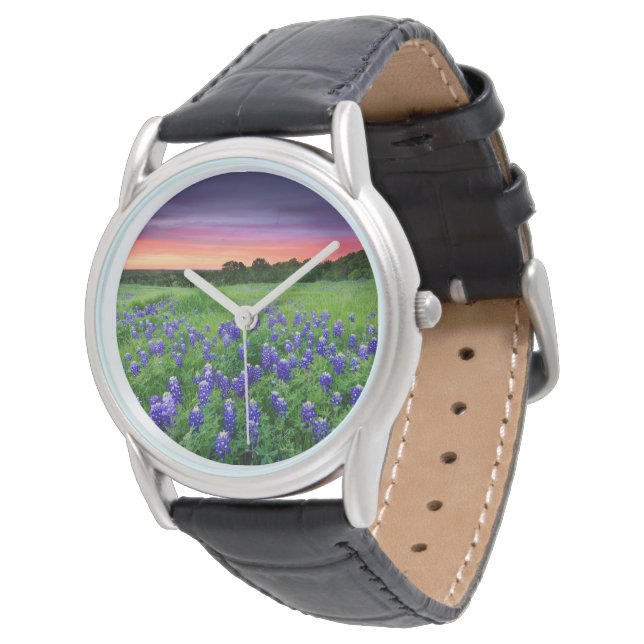 Flowers | Bluebonnets at Sunset Texas Watch (Angled)