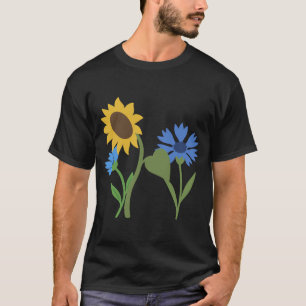 Flowers Botanical Floral Design Design T-Shirt