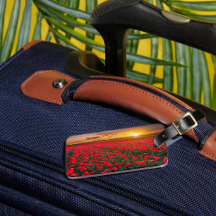 Flowers Botanical Garden Holland Luggage Tag