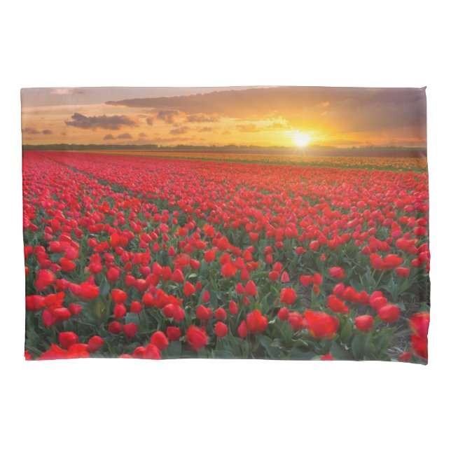 Flowers | Botanical Garden Holland Pillowcase (Front)