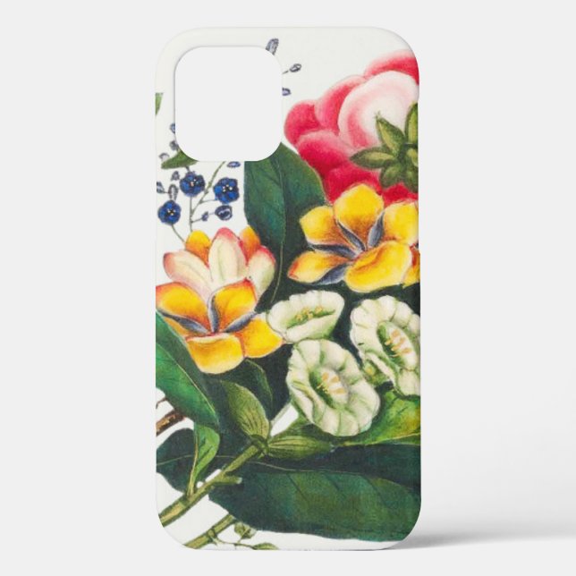 Flowers Botany Illustration Case-Mate iPhone Case (Back)