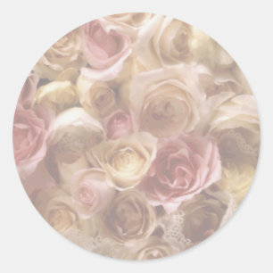 Flowers Bouquet Wedding Invitations Envelope Seals