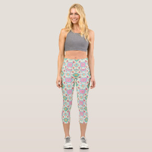 Flowers Bring Colour To Your World Capri Leggings