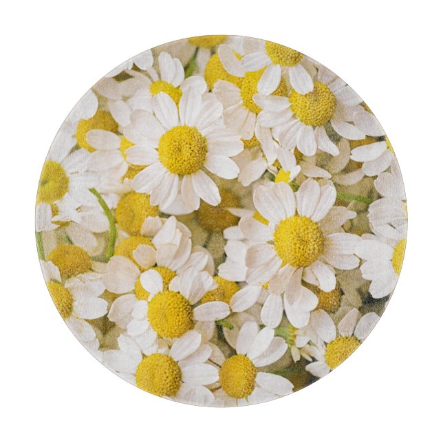 Flowers | Bunch of Chamomiles Cutting Board (Front)