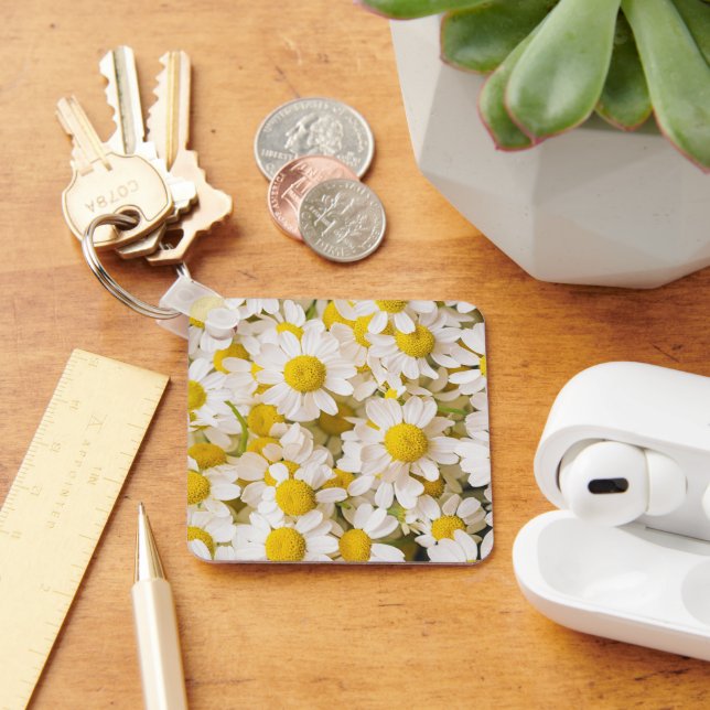 Flowers | Bunch of Chamomiles Key Ring (Desk)