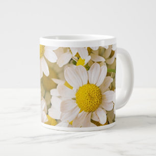 Flowers Bunch of Chamomiles Large Coffee Mug