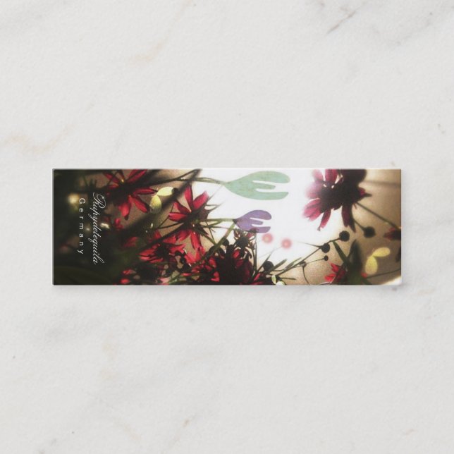 Flowers Business Cards (Front)