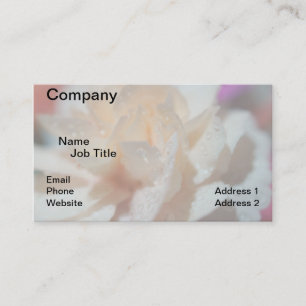 Flowers Business Cards, 3.5" x 2.0" Card
