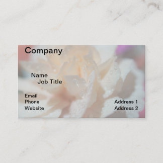 Flowers Business Cards, 3.5" x 2.0" Card