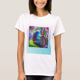 FLOWERS & BUTTERFLIES  T-Shirt