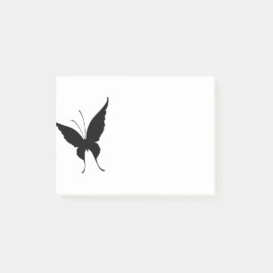 Flowers Butterfly Vector Butterfly With Flowers. Post-it Notes