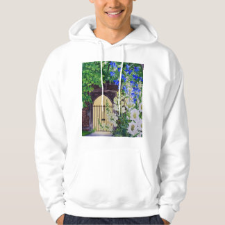 Flowers by a sunlit gateway 2008 hoodie