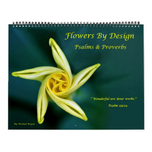 Flowers by Design - Psalms and Proverbs Calendar