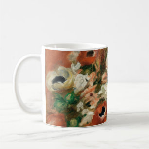 Flowers by Renoir Impressionist Art Painting Coffee Mug