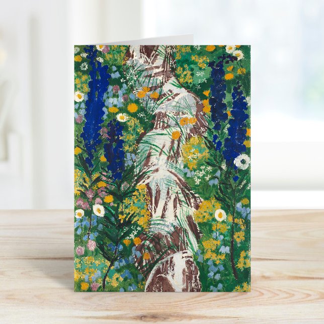 Flowers by The Stream | August Babberger Card (Creator Uploaded)