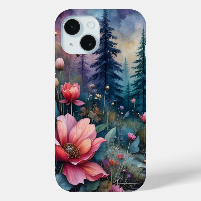 Flowers by the Waterside Case-Mate iPhone Case (Back)