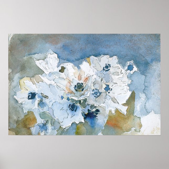 Flowers by Vrubel Poster (Front)