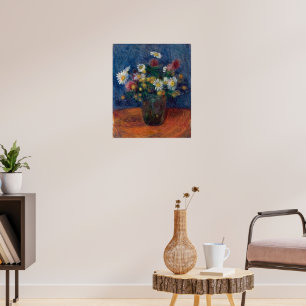 Flowers by William James Glackens Poster