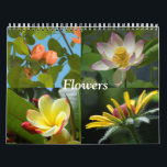 Flowers Calendar<br><div class="desc">Flowers Calendar. Customise by selecting your desired 12 month date range.</div>