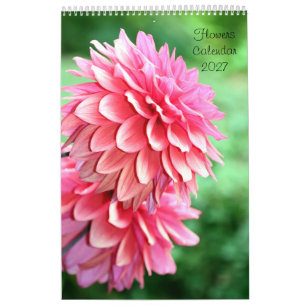 Flowers Calendar 2027