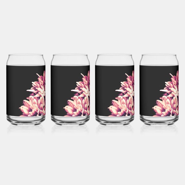 Flowers Can Glass (Front)