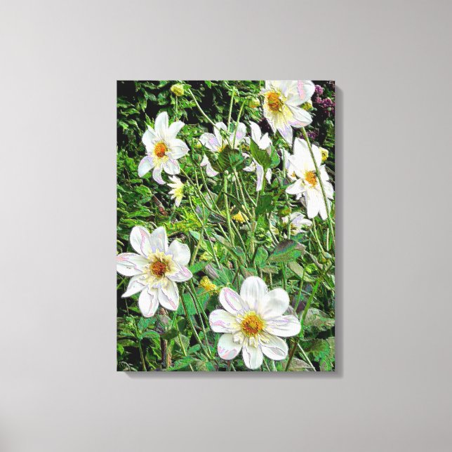 FLOWERS CANVAS PRINT (Front)