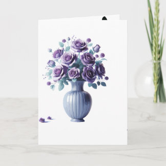 Flowers card