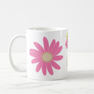 flowers cartoon cute mug