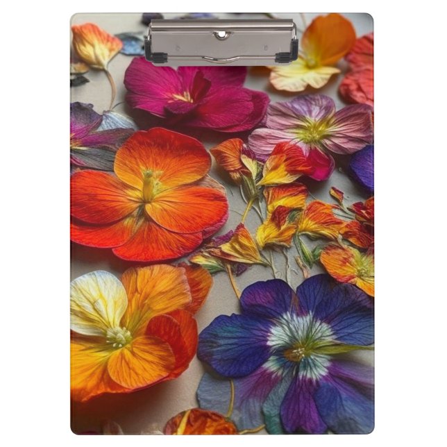 Flowers Clipboard (Front)